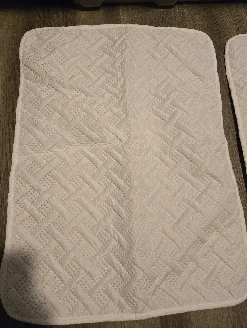 VCNY White Standard Size Pillow Cases/Shams. Set Of 2.